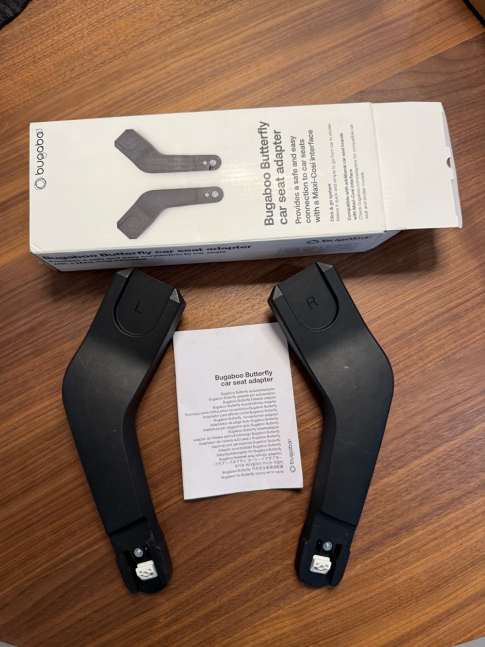 Bugaboo Butterfly Car Seat Adapter - Black